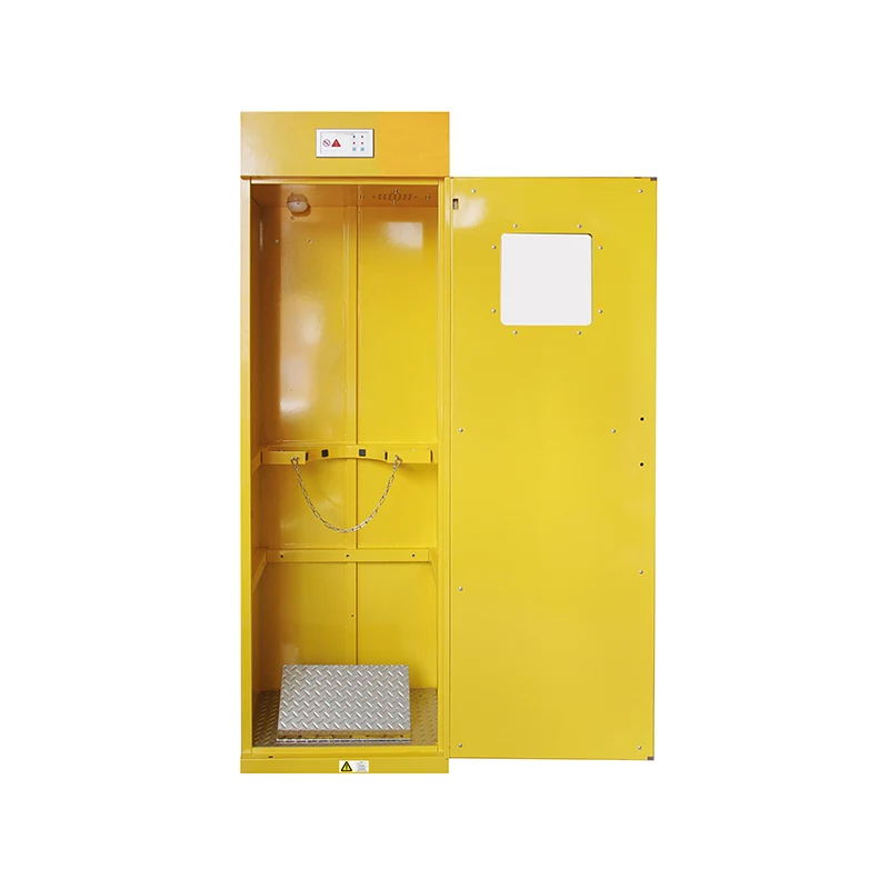 Single-bottle Explosion Proof Gas Cylinder Storage Cabinet