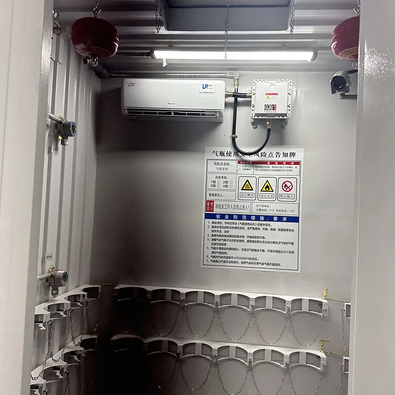 Walk-in Explosion-proof Gas Cylinder Storage Container Warehouse