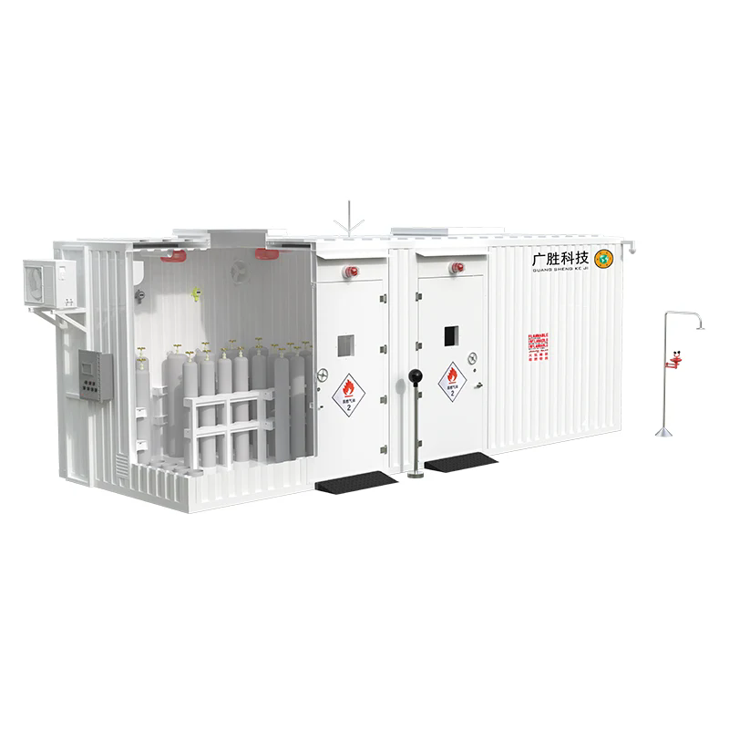 Walk-in Explosion-proof Gas Cylinder Storage Container Warehouse